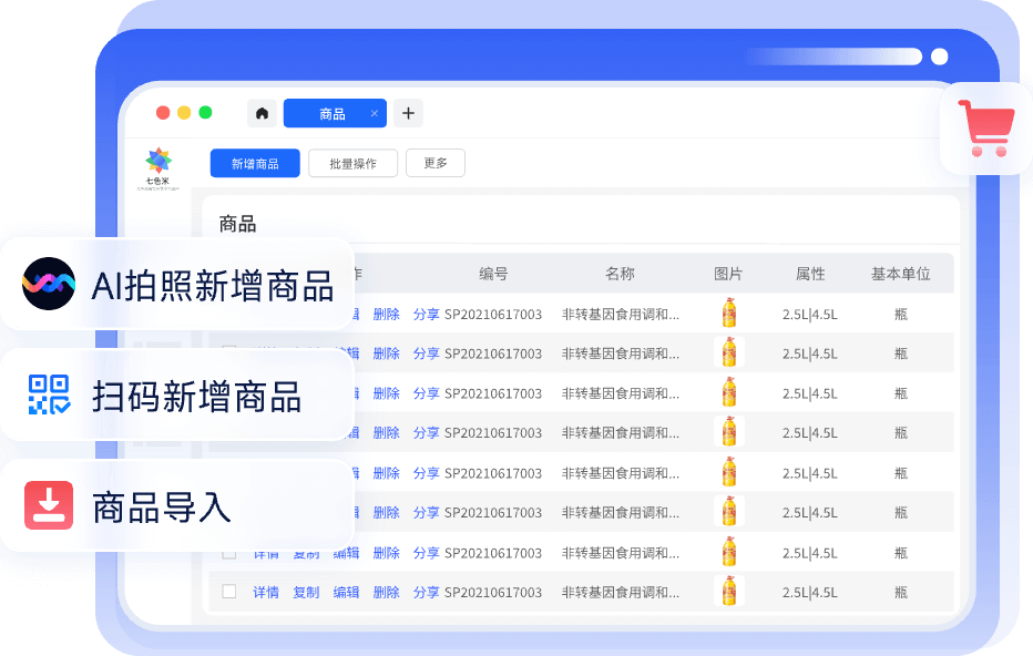 管商品功能展示